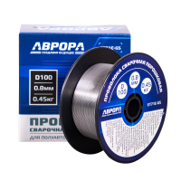 Проволока порошковая E71T-GS d.0.8 мм 0.45кг D100 NO GAS