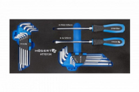 Набор отверток, ключи HEX и TORX 20 шт., ложемент EVA