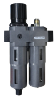 KraftWell KRW-FRC12 Фильтр с редуктором и лубрикатором 1/2", PRO