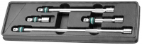 Jonnesway S60H4304S Набор удлинителей 1/2"DR с фиксатором, 75-375 мм, 4 предмета