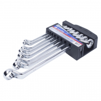 Набор накидных ключей, 6-22 мм, 8 предметов МАСТАК 0231-08H Набор накидных ключей, 6-22 мм, 8 предметов МАСТАК 0231-08H