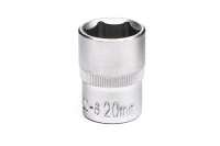 CS-12.10.20-6 короткая торцевая головка 1/2", 20 мм