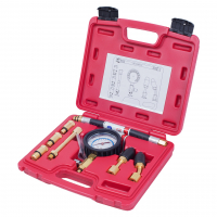 Компрессометр бензиновый, 0-21 атм, кейс, 8 предметов МАСТАК 120-10821C Компрессометр бензиновый, 0-21 атм, кейс, 8 предметов МАСТАК 120-10821C