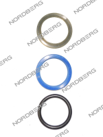 NORDBERG ЗАПЧАСТЬ РЕМКОМПЛЕКТ для траверсы 422 (на цилиндр) NORDBERG ЗАПЧАСТЬ РЕМКОМПЛЕКТ для траверсы 422 (на цилиндр)