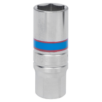 Головка свечная шестигранная 3/8", 18 мм, пружинный фиксатор KING TONY 36A518 Головка свечная шестигранная 3/8", 18 мм, пружинный фиксатор KING TONY 36A518