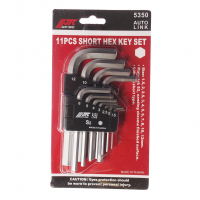 Набор ключей шестигранных 1.5-12мм Г-образных 11 предметов JTC