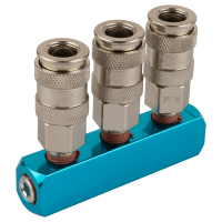 HRS-SMT Прямой разветвитель с тремя БРС, 1/4'' - 1/4'', три входа