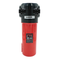 HRS-MFD3800I Фильтр магистральный; Производительность: 3800 л/мин; Максимальное давление: 16 бар; Фильтрация твердых частиц: 0.01 мкм; Остаточное содержание масла: 0.001 мг/м3; Соединение: G 1"