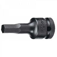 24406022 1/2" Ударная цельная головка-бита 6гранная 22 мм