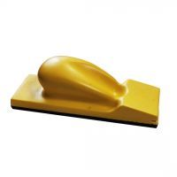 Блок шлифовальный на липучке 70*198мм утяжеленный, анатомическая форма Русский Мастер