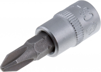 Торцевая головка с битой крестовой отвертки 1/4" PH1, СТАНКОИМПОРТ, CS-14.12.PH1 Торцевая головка с битой крестовой отвертки 1/4" PH1, СТАНКОИМПОРТ, CS-14.12.PH1