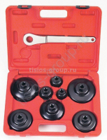 61922 3/8" Набор чашечных фильтросъёмников с ключём 9пр