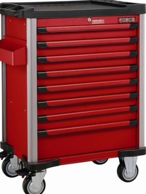 10217B Тумба инструментальная 7 секций (синяя)