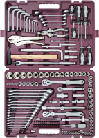 Thorvik TS142 Набор инструмента универсальный 1/4", 3/8" и 1/2"DR, 142 предмета