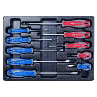 Набор отверток, ложемент, 10 предметов KING TONY 9-31110MR