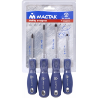 Набор отвёрток МАСТАК 04-4HB Набор отвёрток МАСТАК 04-4HB