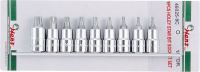 Набор торцевых головок TORX с отвер. на 1/2" Hans, 46025-9C Набор торцевых головок TORX с отвер. на 1/2" Hans, 46025-9C