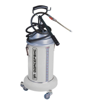 Нагнетатель густой смазки ручной, емкость бака 13 л.