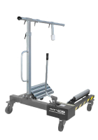 KraftWell KRW-WD15 Тележка гидравлическая ТУРЦИЯ г/п 1500 кг. для снятия колес грузовых автомобилей и сельхозтехники.