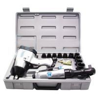 1/2"  пневмогайковерт + пневмотрещотка с наб. ударных головок (шт.)