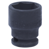 Головка торцевая ударная шестигранная 3/8", 19 мм KING TONY 353519M Головка торцевая ударная шестигранная 3/8", 19 мм KING TONY 353519M