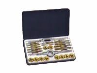 Набор метчиков и плашек дюймовый 24 предмета Набор метчиков и плашек дюймовый 24 предмета