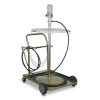 Солидолонагнетатель пневматический для бочек 200 кг.