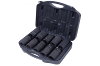 Набор глубоких торцевых головок 1"", шестигранные, 21-41 мм, для мультипликатора, 10 предмето Набор глубоких торцевых головок 1"", шестигранные, 21-41 мм, для мультипликатора, 10 предмето