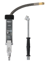 KraftWell KRWTG-D2 Пистолет с цифровым манометром для грузовых авто 18 бар KraftWell KRWTG-D2 Пистолет с цифровым манометром для грузовых авто 18 бар