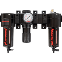 HRS-FRL5436 Блок подготовки с фильтром, регулятором и лубрикатором 1/2', 5436 л/мин