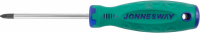 Jonnesway D71P2100 Отвертка стержневая крестовая ANTI-SLIP GRIP, PH2х100 мм
