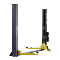 OPT-4T/220 Подъемник двухстоечный с нижней синхронизацией 4 тонны, одност. разбл., 220В