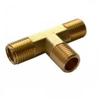 HUBERTH RP208341 Тройник прямой с внешней резьбой 3 х 1/4", упаковка 10 шт.