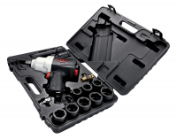 Гайковерт пневматический ударный 3/4", 1153 Нм, с комплектом головок, 15 предметов MIGHTY SEVEN NC-0615M01 Гайковерт пневматический ударный 3/4", 1153 Нм, с комплектом головок, 15 предметов MIGHTY SEVEN NC-0615M01