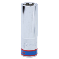 Головка торцевая TORX Е-стандарт 1/2", E22, L = 77 мм KING TONY 427522M Головка торцевая TORX Е-стандарт 1/2", E22, L = 77 мм KING TONY 427522M