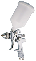 Jonnesway JA-6111 Пистолет покрасочный "Краскопульт", бачок верхний нейлоновый 0,6 л, дюза 1.4 мм Jonnesway JA-6111 Пистолет покрасочный "Краскопульт", бачок верхний нейлоновый 0,6 л, дюза 1.4 мм