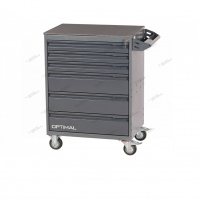 NT216 OPTIMAL Тележка для инструментов, 6 выдвижных ящиков