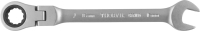 Thorvik CFRW16 Ключ гаечный комбинированный трещоточный карданный, 16 мм