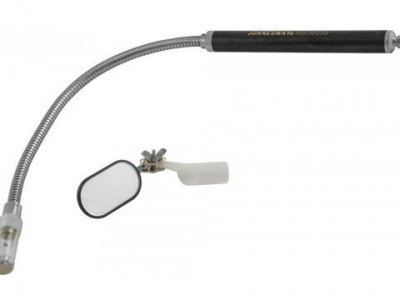 617L Зеркало на гибком удлин. (магнит,лампа)