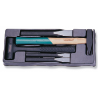 Jonnesway Набор молотков и зубил, 5 предметов (ложемент)