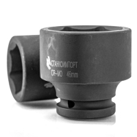 CS12055 короткая торцевая ударная головка 1", 55 мм