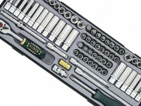 2741 1/4" Набор головок метрич. и дюйм. 6 гр.с приспособлениями 74 пр 2741 1/4" Набор головок метрич. и дюйм. 6 гр.с приспособлениями 74 пр