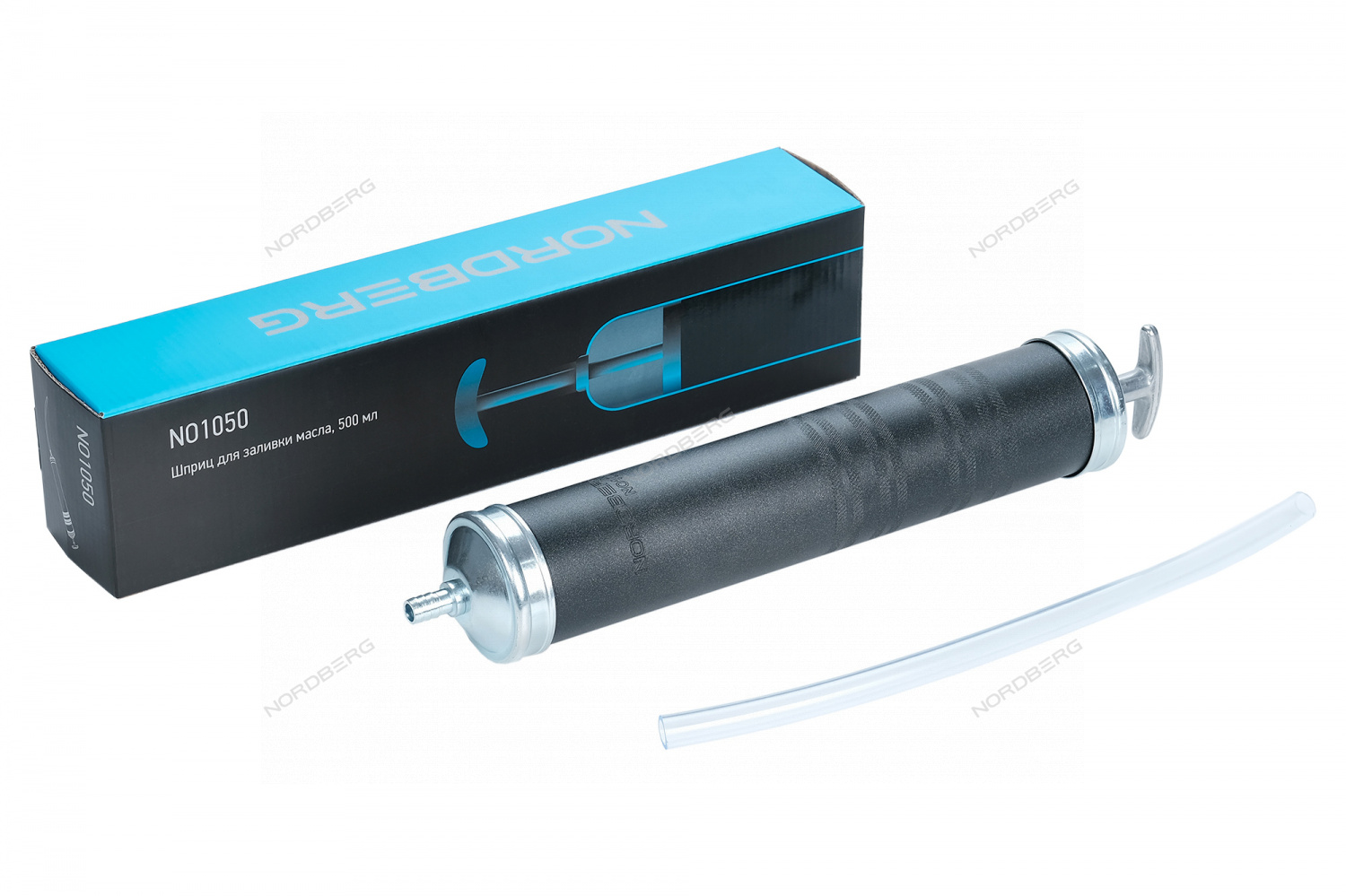 Шприц для заливки масла, 500 мл NORDBERG NO1050 Шприц для заливки масла, 500 мл NORDBERG NO1050