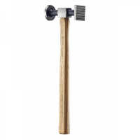 62603 Молоток рихтовочный с кругл.плоск. и квадратной с насечкой головками