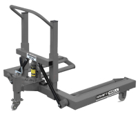 KraftWell KRW-WD5 Тележка гидравлическая ТУРЦИЯ г/п 500 кг. для снятия колес грузовых автомобилей.