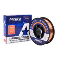 Проволока омедненная ER70S-6 d.1.0 мм 5кг D200 Проволока омедненная ER70S-6 d.1.0 мм 5кг D200