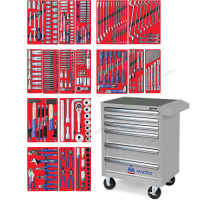 Набор инструментов ""ЭКСПЕРТ"" в серой тележке, 323 предмета