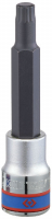 Насадка (бита) специальная торцевая 1/2", Spline, М8, L = 100 мм, для головки блока Toyota KING TONY 404108 Насадка (бита) специальная торцевая 1/2", Spline, М8, L = 100 мм, для головки блока Toyota KING TONY 404108