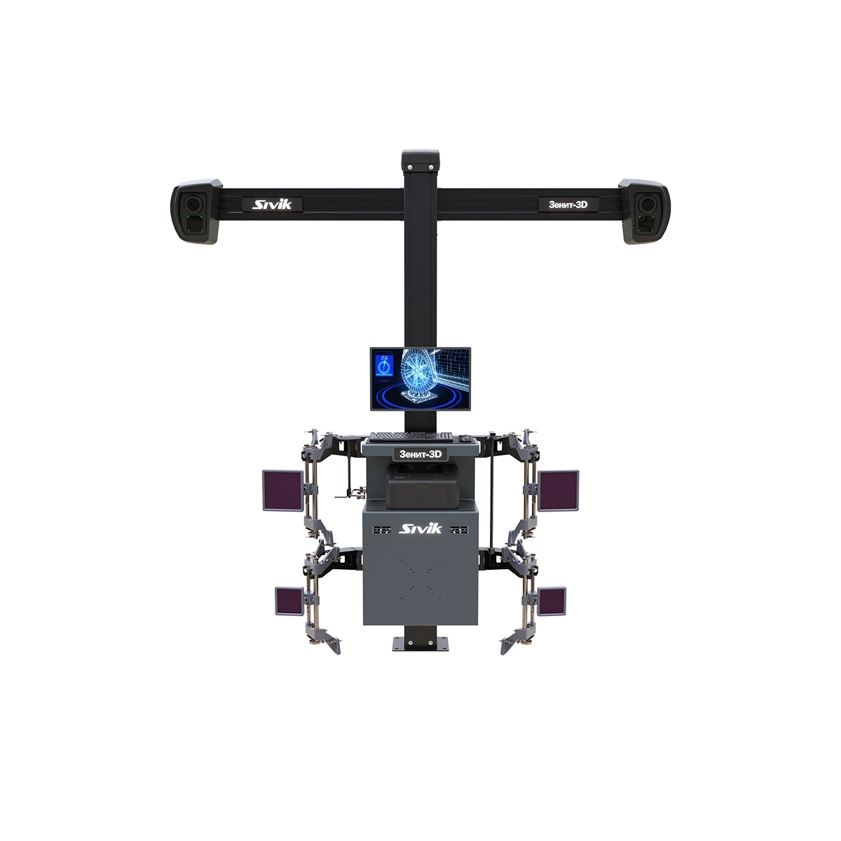 Стенд регулировки развала схождения Зенит-3D ТЛ2ПС