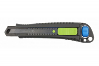 Нож из цинкового сплава с черным отламывающимся лезвием  SK4 18 мм